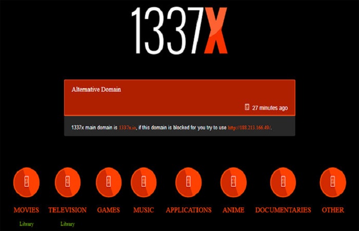 1337X - ExtraTorrent Alternatives