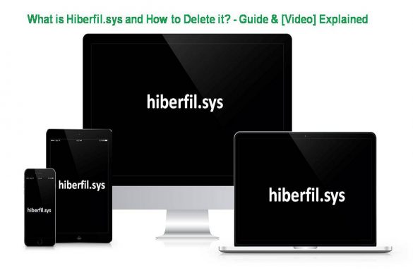 What is Hiberfil.sys and How to Delete it - Guide & [Video] Explained