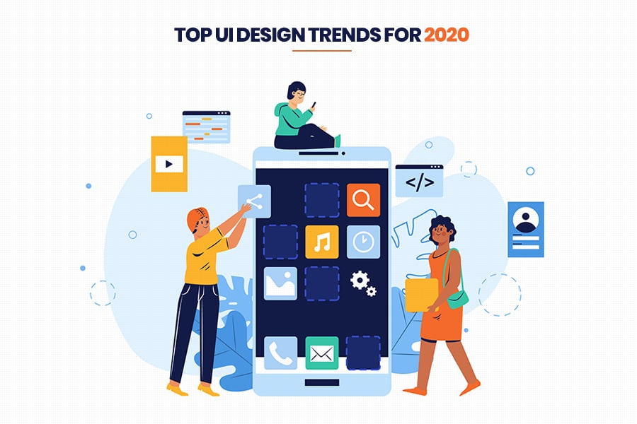 top UI design trends for 2020