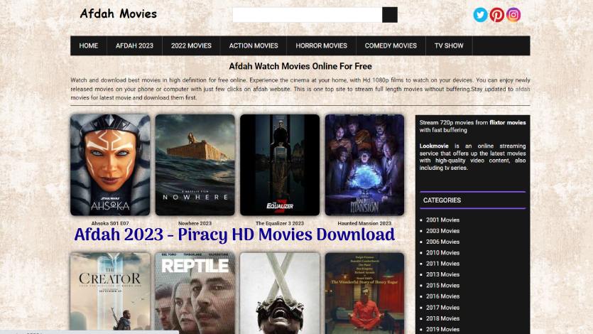 Afdah 2023 – Piracy HD Movies Download Website