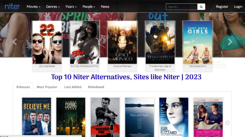 Niter 2023 – Illegal HD Movies Download Website, Niter TV