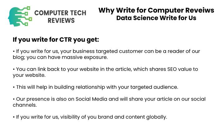 Why Write for Computer Reveiws - Data Science Write for Us