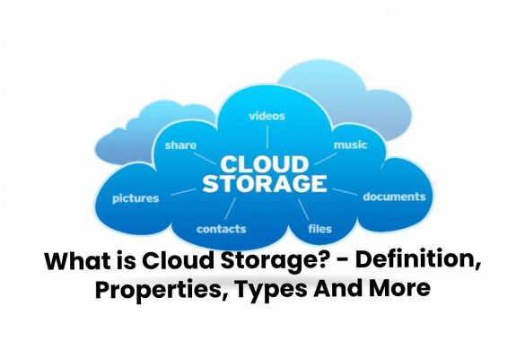 What is Cloud Storage? - Definition, Properties, Types And More