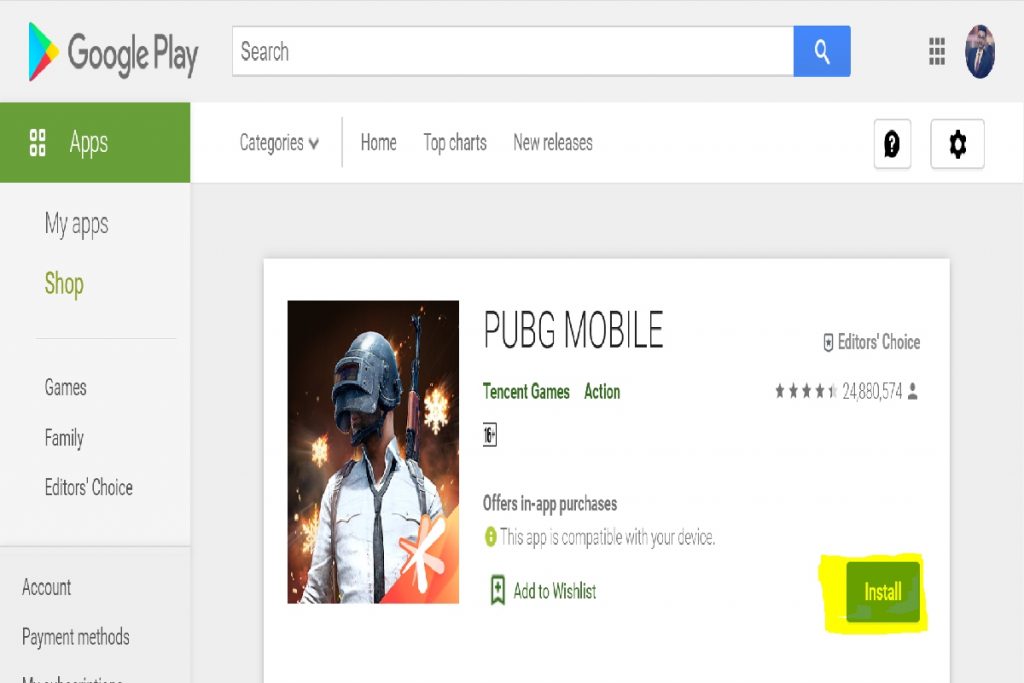 image result for google play store