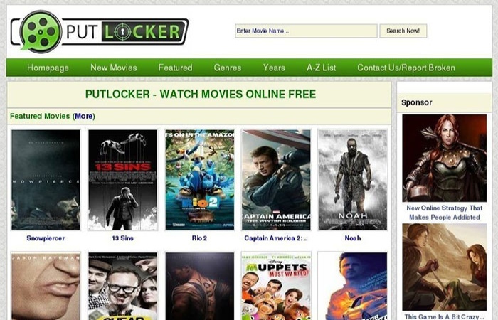 YesMovies Alternative 01 - Putlocker