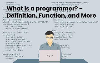 What is a programmer? - Definition, Functions, and More