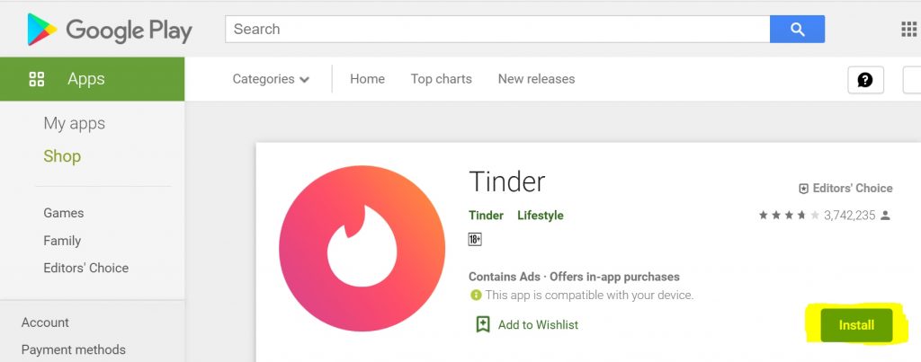 image result for tinder result