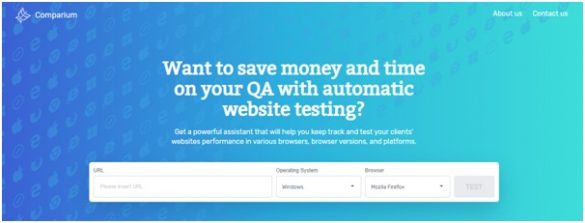 Ud Comparium - Automated Website Testing Tool