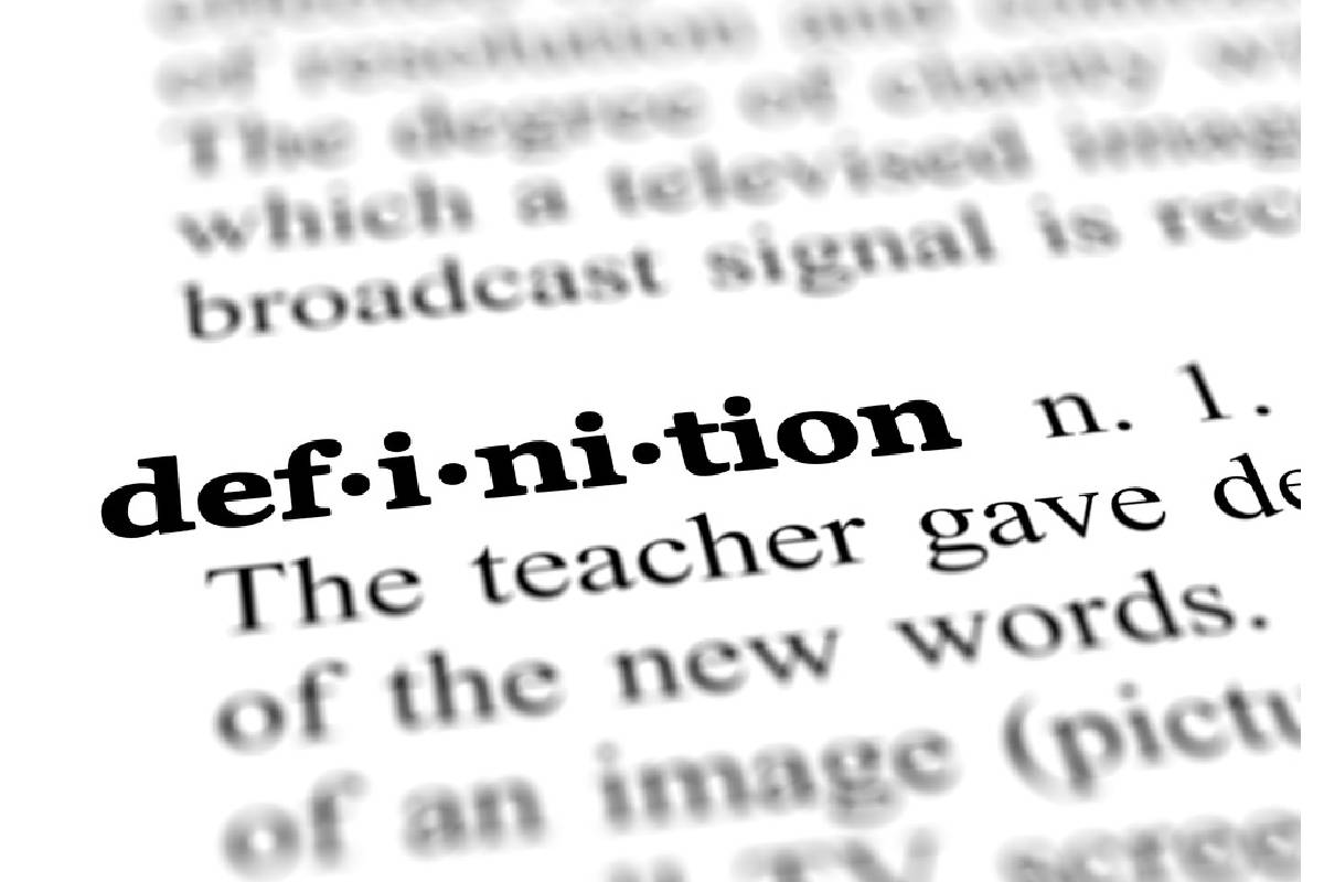 presentation of the definition