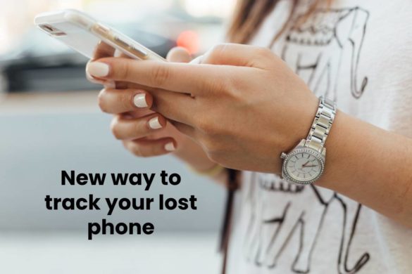 New way to track your lost phone