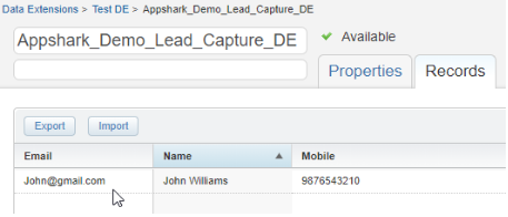 Demonstrating the Lead Capture via Smart Capture 3