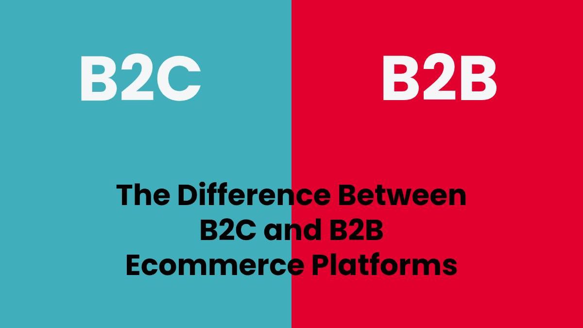 The Difference Between B2C and B2B Ecommerce Platforms