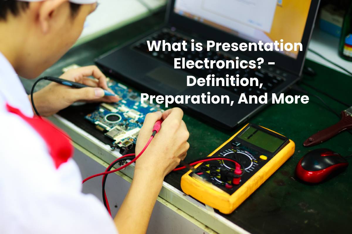 what is electronic presentation meaning