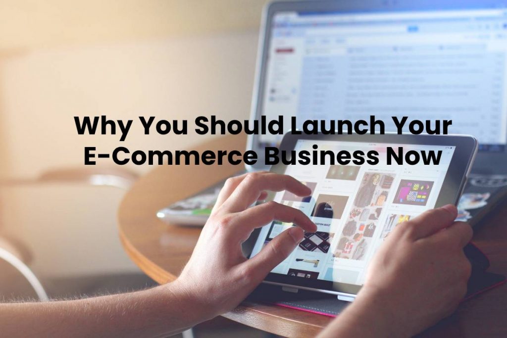 Why You Should Launch Your E-Commerce Business Now