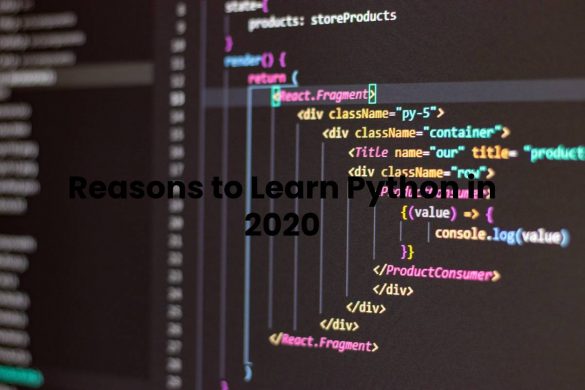 Reasons to Learn Python in 2020