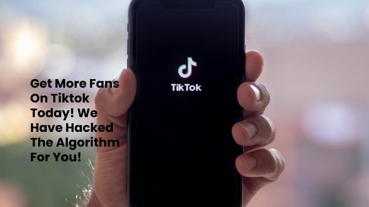 Get More Fans On Tiktok Today! We Have Hacked The Algorithm For You!