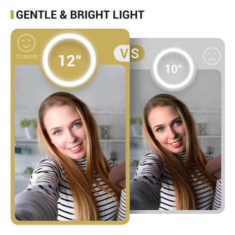 Gental and bright light