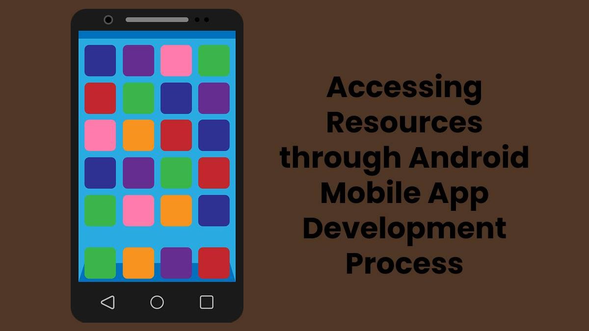Accessing Resources through Android Mobile App Development Process