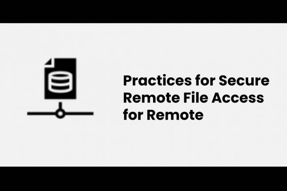 Practices for Secure Remote File Access for Remote Employees