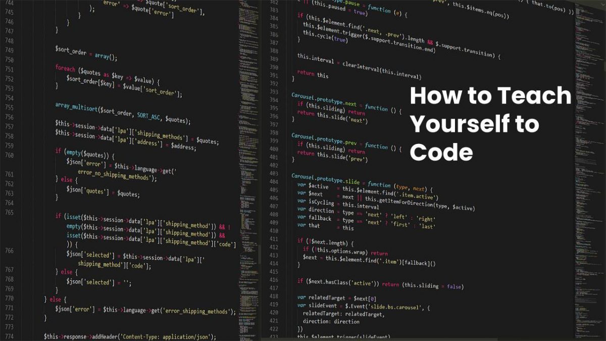 How to Teach Yourself to Code