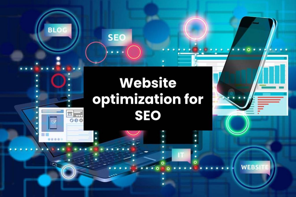 Website optimization for SEO