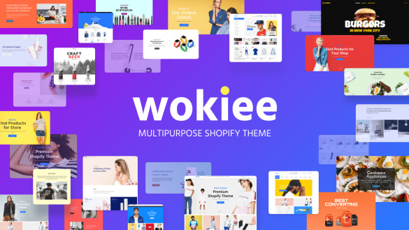 Wokiee Multipurpose Shopify Theme - More Than Just A Theme