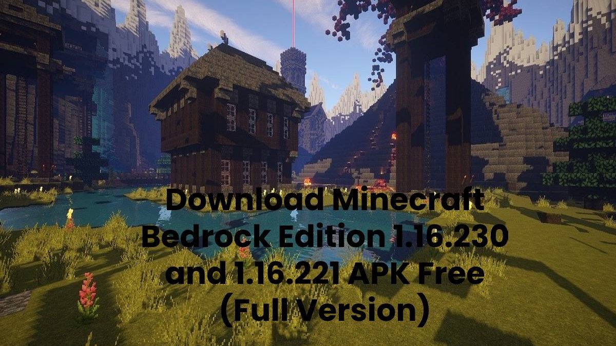 Download Minecraft Bedrock Edition 1.16.230 and 1.16.221 APK Free (Full Version)