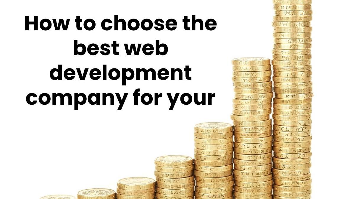 How to choose the best web development company for your business growth?