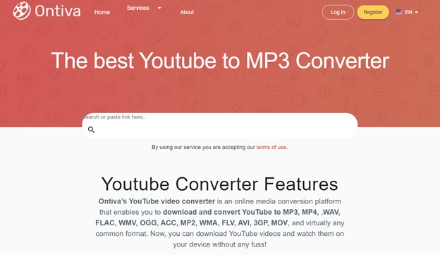Ontiva – The Best Online YouTube to MP3 Converter for You