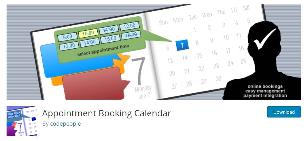 Appointment Booking Calendar