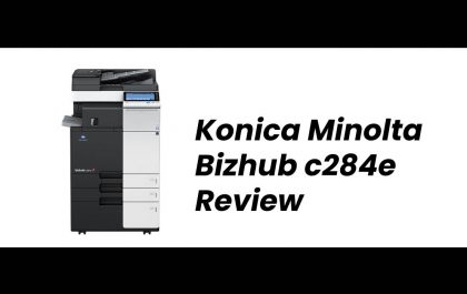 Konica Minolta Bizhub c284e Review