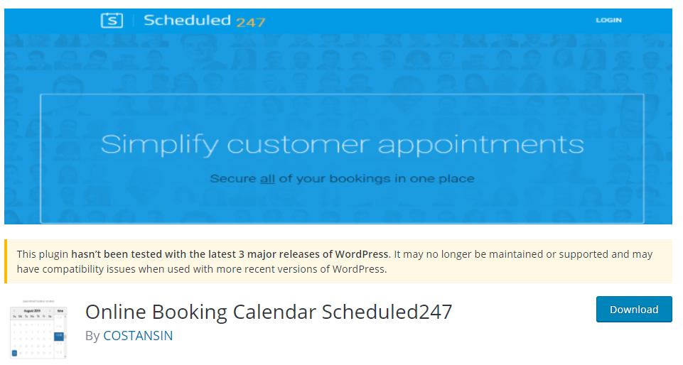 Online Booking Calendar Scheduled247