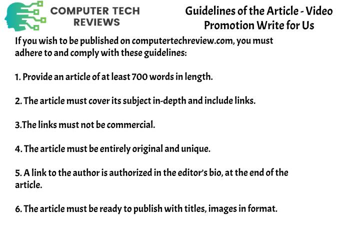 guidelines video promotion write for PSD