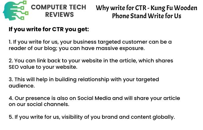 CTR Why Write for Us 