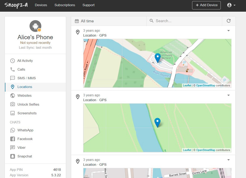 Geolocation Feature