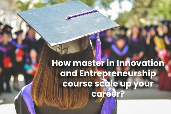 How master in Innovation and Entrepreneurship course scale up your career?