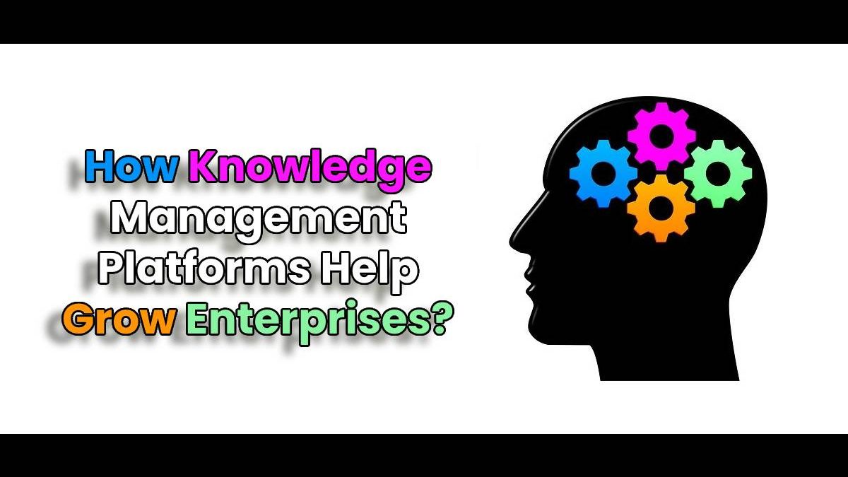How Knowledge Management Platforms Help Grow Enterprises?