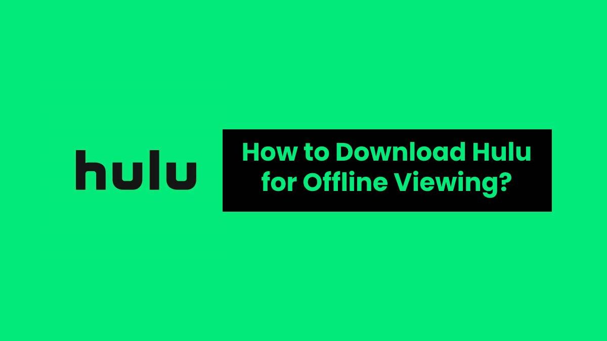 How to Download Hulu for Offline Viewing?