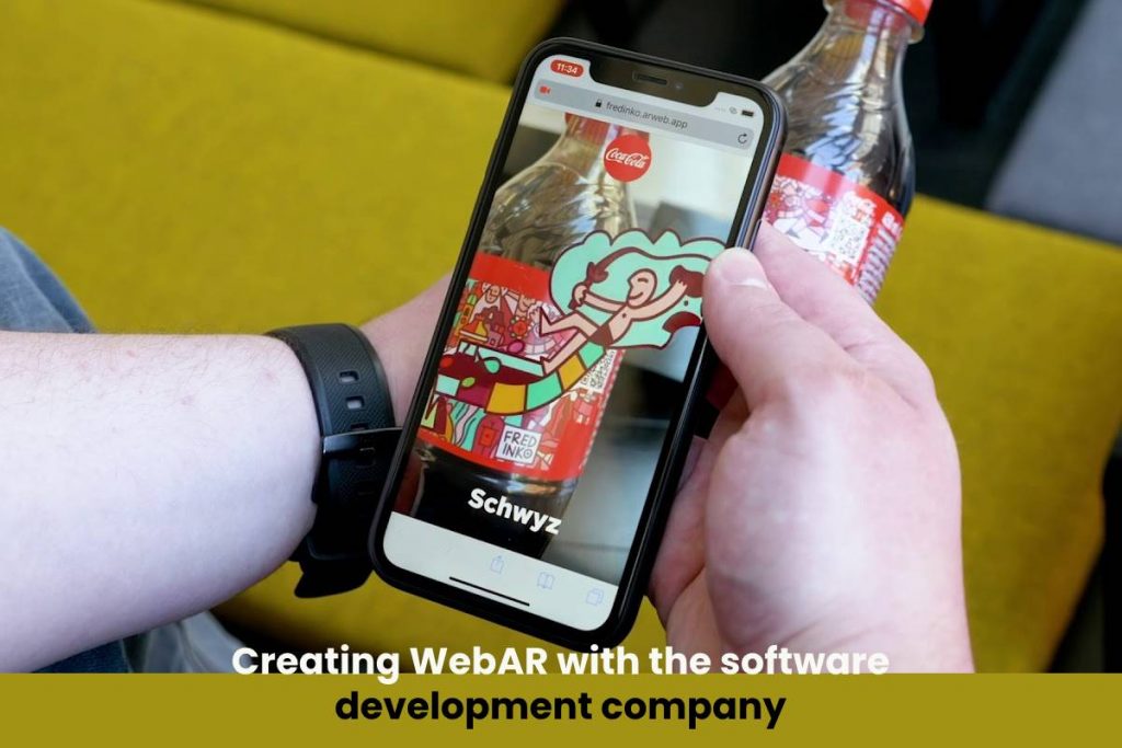Creating WebAR with the software development company