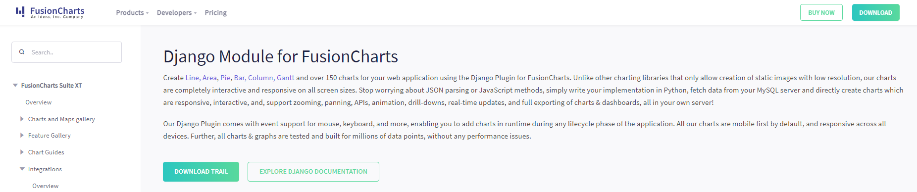 Visualize Your Data Using FusionCharts - Django Module for FusionCharts