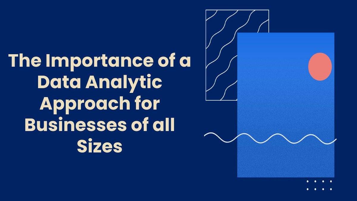 Data Analytic Approach for Businesses of all Sizes [2024]