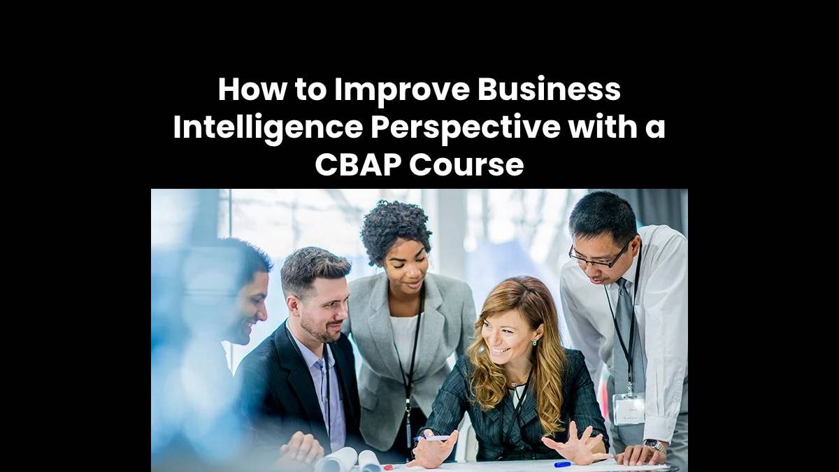 How to Improve Business Intelligence Perspective with a CBAP Course