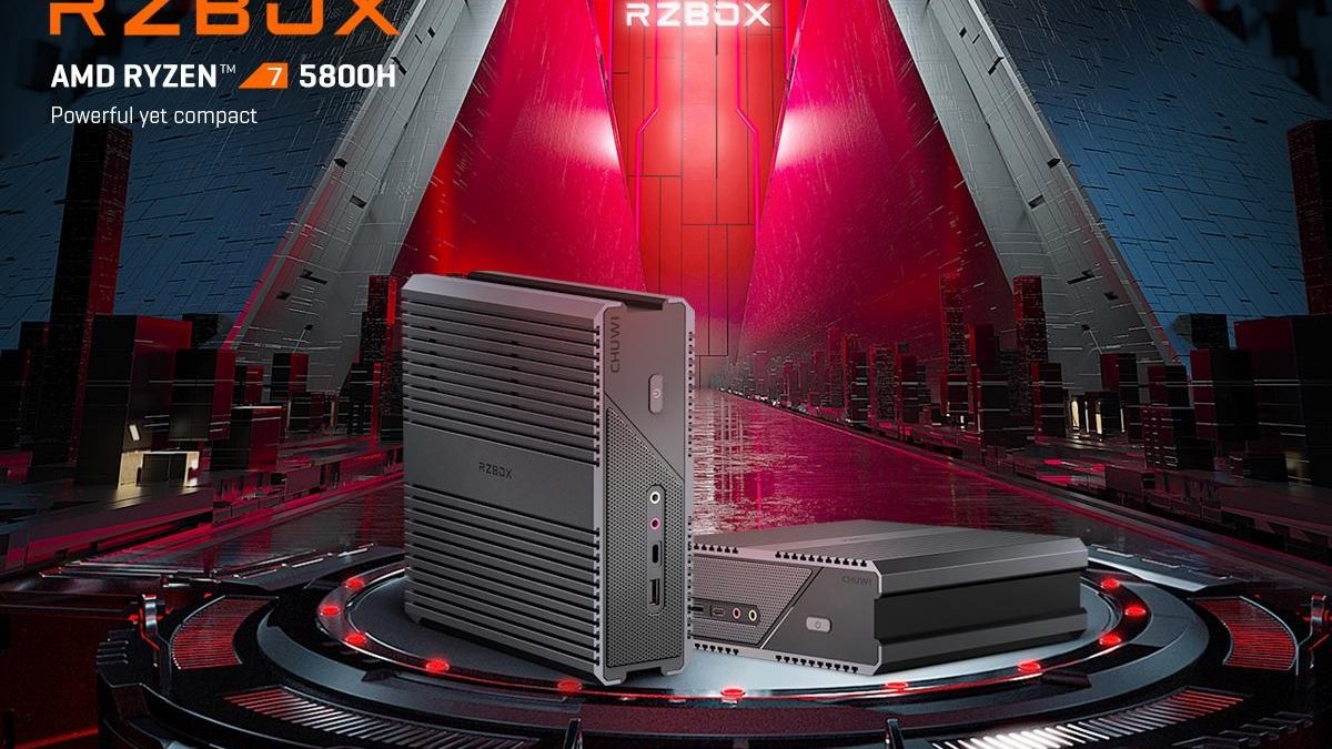 Chuwi Rzbox: The New Mini PC With The Ryzen 7 5800H Is Now Available