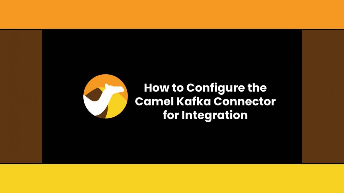 How to Configure the Camel Kafka Connector for Integration?