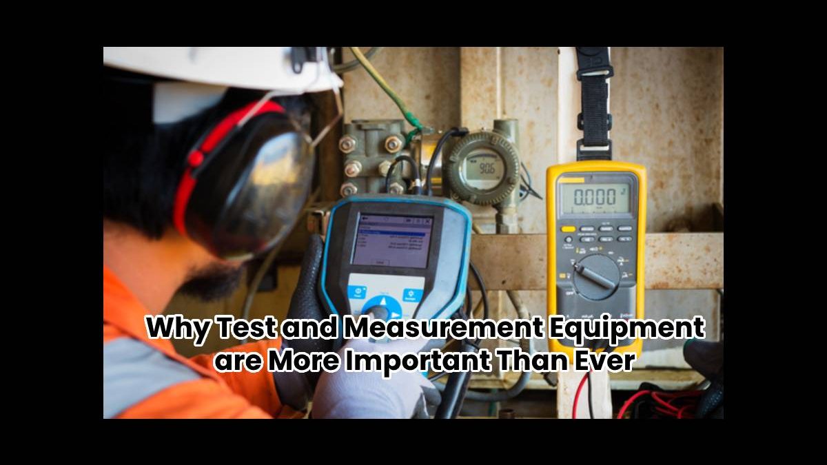 Why Test and Measurement Equipment are More Important Than Ever