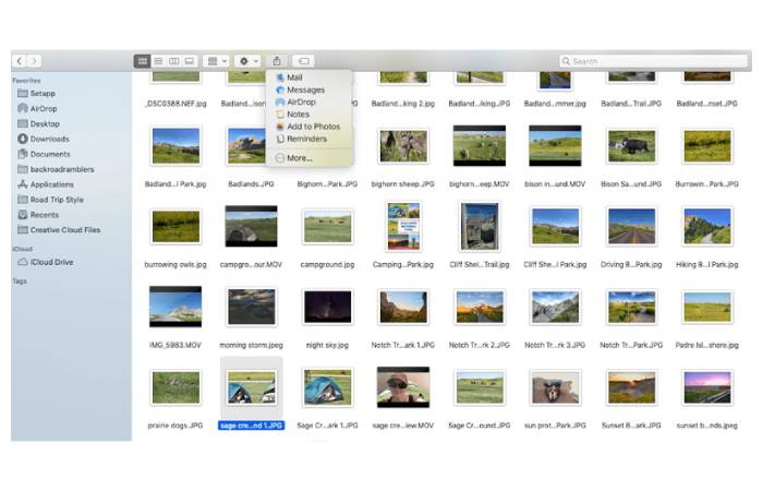 How to AirDrop Photos from Mac to iPhone 2