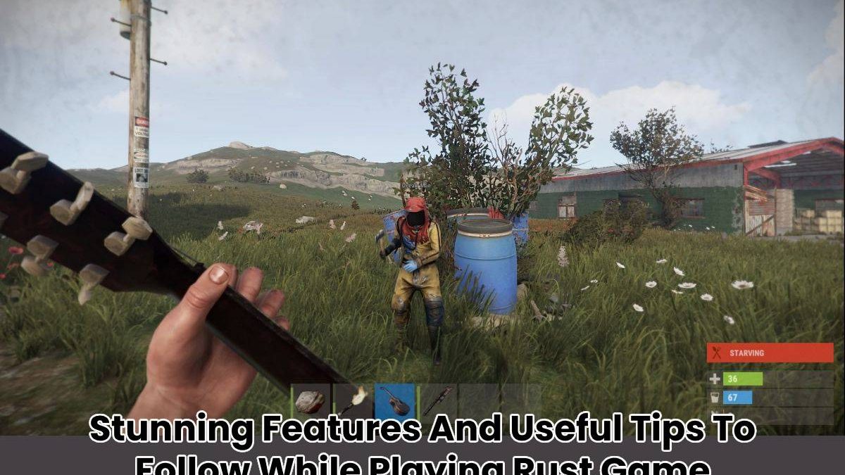 Stunning Features And Useful Tips To Follow While Playing Rust Game
