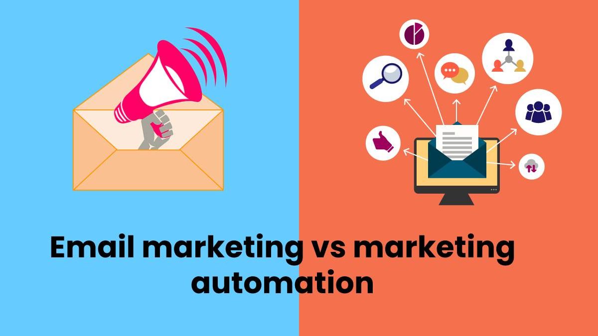 All About Email Marketing vs Marketing Automation [2024]