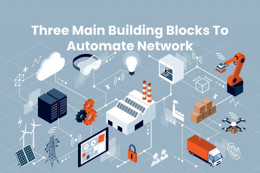 Three Main Building Blocks To Automate Network