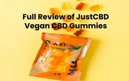 Full Review of JustCBD Vegan CBD Gummies